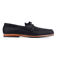 men's comfortable leather boat shoes