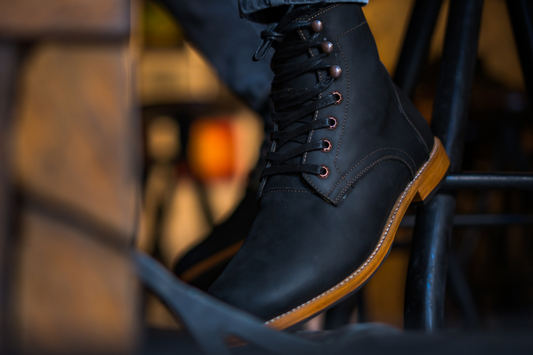 high-quality handcrafted leather boots