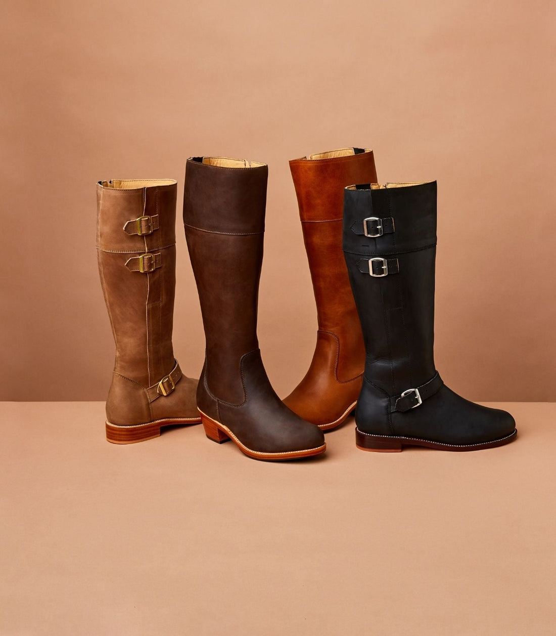 Wide and narrow calf boot measurement guide — Adelante handcrafted tall boots in 9 calf widths