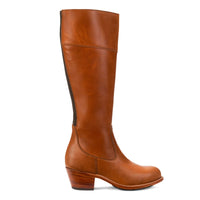 The Condesa in Caramel ~ Wide ~ Wide Calf 49cm