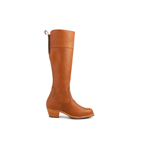 The Condesa in Caramel ~ Very Wide ~ Standard Calf 37cm