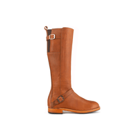 The Reina in Caramel ~ Wide ~ Standard Calf 37cm