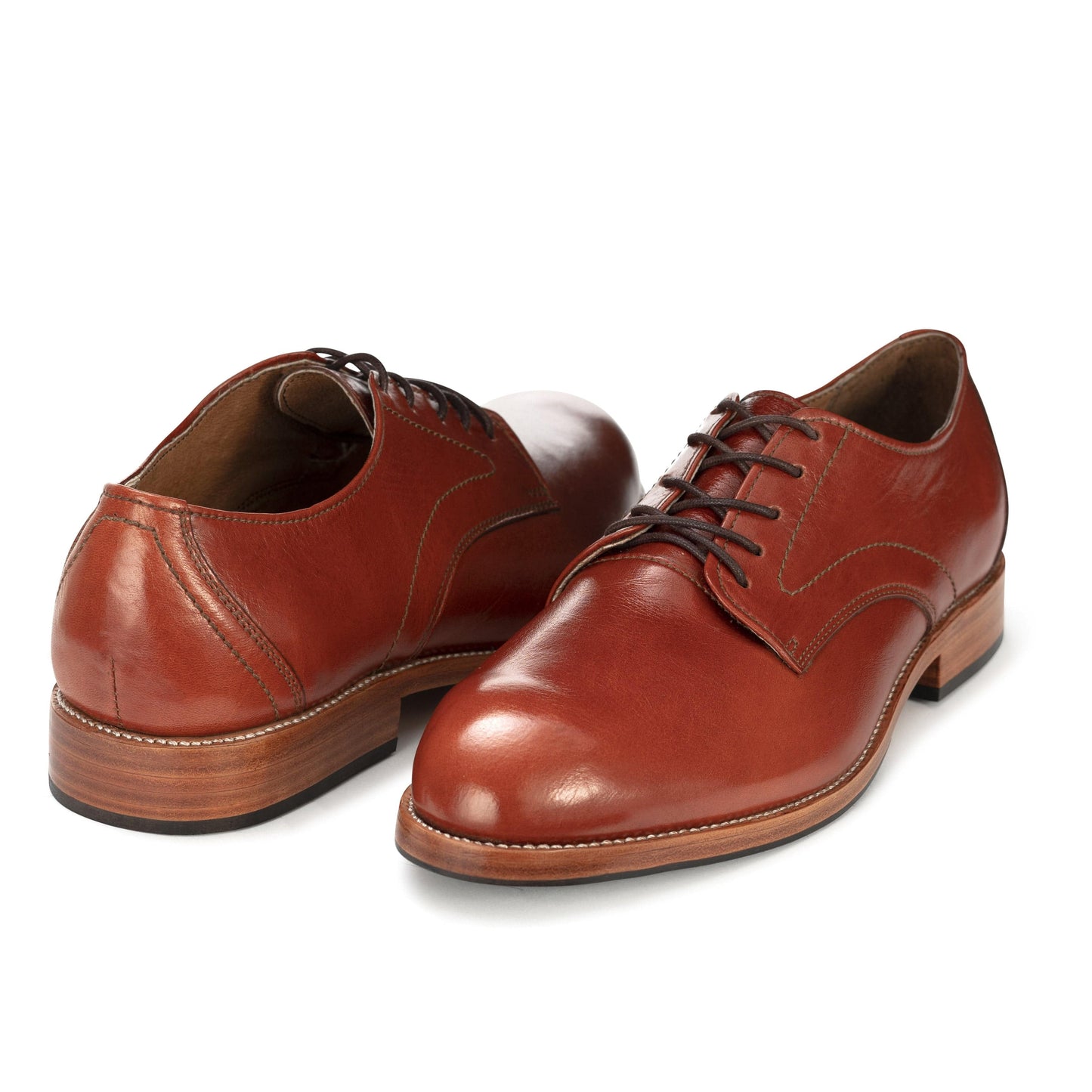 full grain leather dress shoes Amberjack The Original (Chestnut) 7.5 / Wide Our handmade Full Grain Leather Penny Loafers