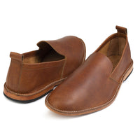 men's comfortable handmade leather loafers