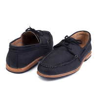 men's comfortable leather boat shoes
