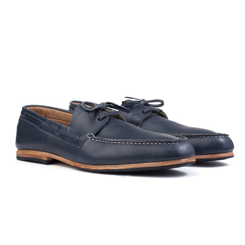 men's comfortable leather boat shoes