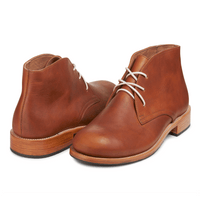 men's comfortable leather chukka boots