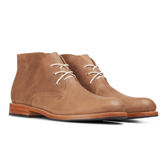 most comfortable leather chukka boots