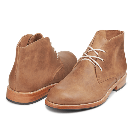 most comfortable leather chukka boots