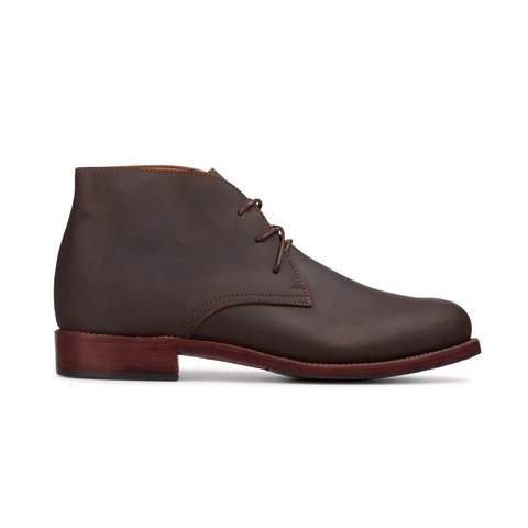 men's comfortable leather chukka boots