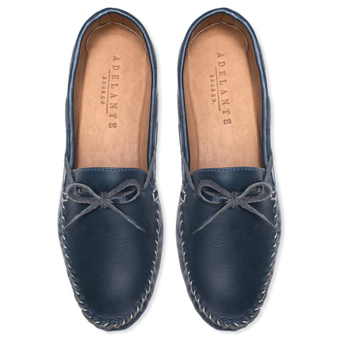 women's handcrafted leather moccasin