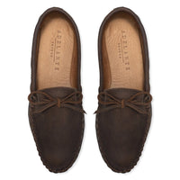 women's handcrafted leather moccasin