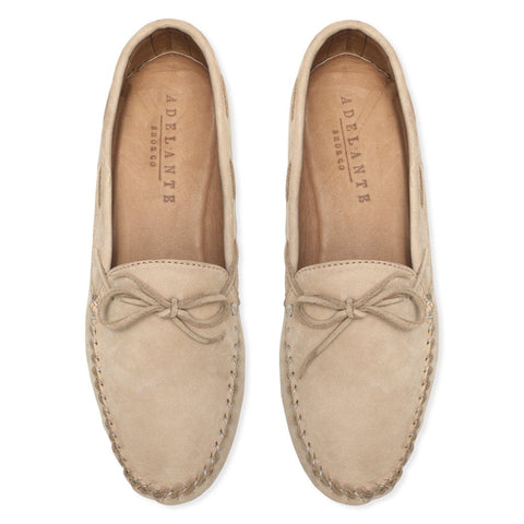 women's handcrafted leather moccasin