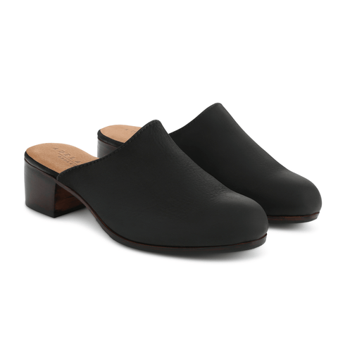 Handcrafted Women's Leather Mule Shoes | The Camila – Adelante Shoe Co.