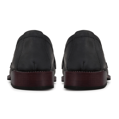 women's comfortable leather penny loafers