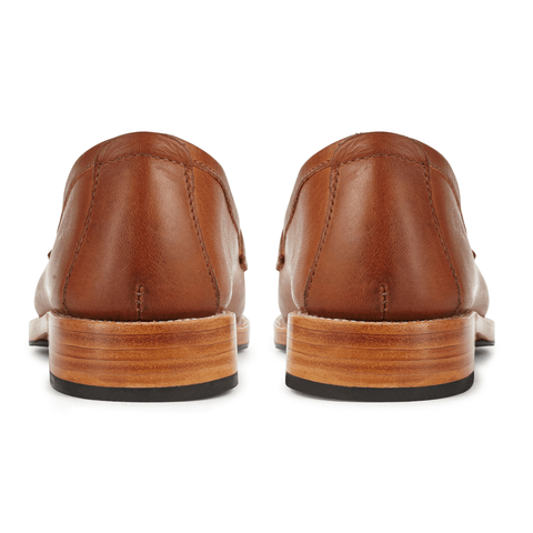 women's comfortable leather penny loafers