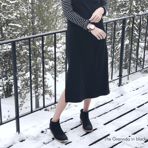 comfortable women's leather ankle boots